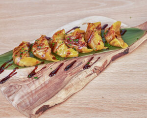 gyozas de curry ramen